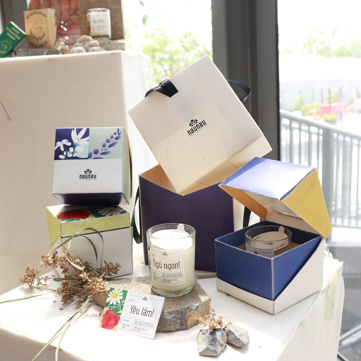 brown cardboard box on table